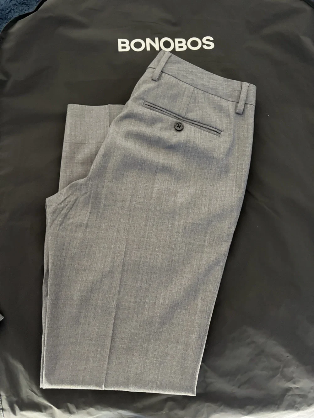 Bonobos Jetsetter Gray Two-Button Men's Suit